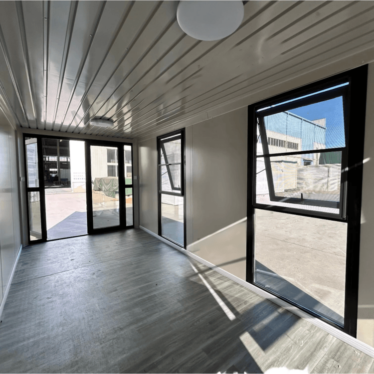 20ft Prefab Expandable Luxury Steel Mobile Container House with Toilet Living Office Spaces for Residential Office Hotel Use