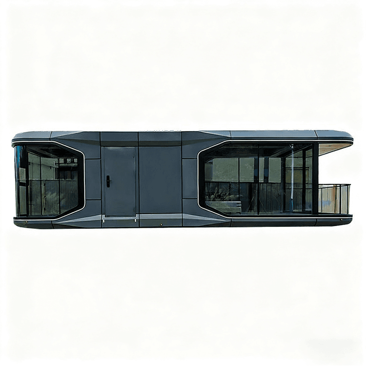 Luxury Steel Structure Capsule House with Modern Design for Villa and Hotel Use Anti-Corrosion & Waterproof Features