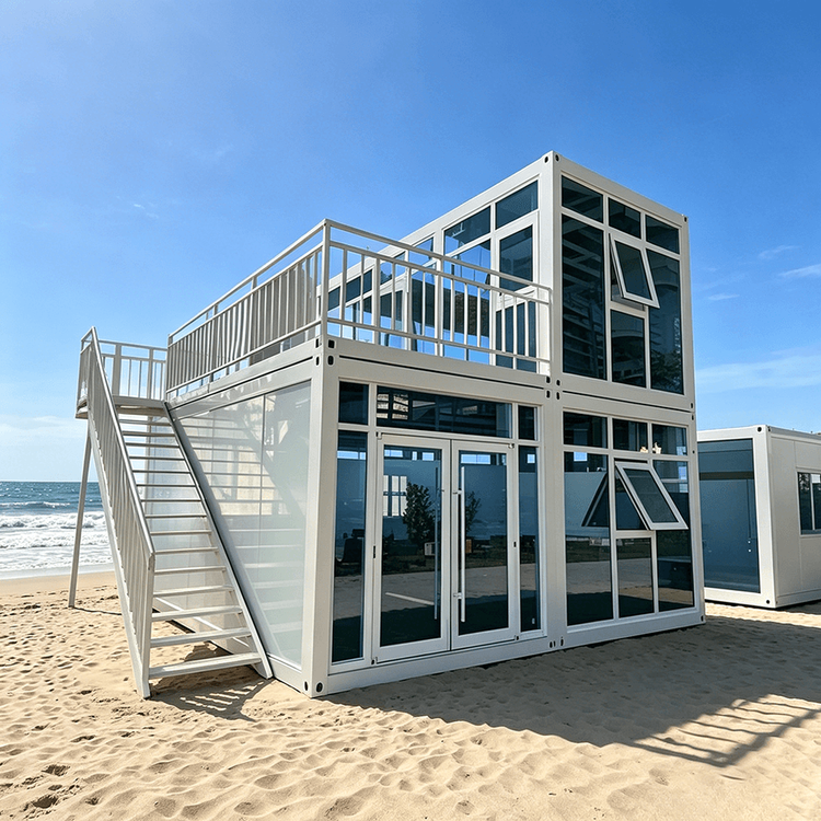 Casa Contenedor Prefabricada Moderna de Lujo, Oficina Personalizada, Vivienda Residencial, ADU para Patio Trasero, Casa Modular Privada