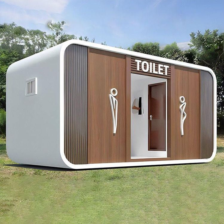 Hot Sale Prefabricated Portable Toilets,Steel Plate Portable Toilet, Environmentally Friendly Toilets