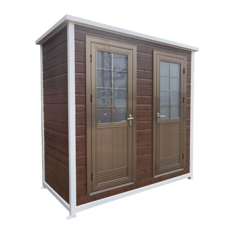 Factory Direct High-end Modern Steel Structure Eco-friendly Mobile Outdoor Portable Toilet Shower Room Park Rural Public Use