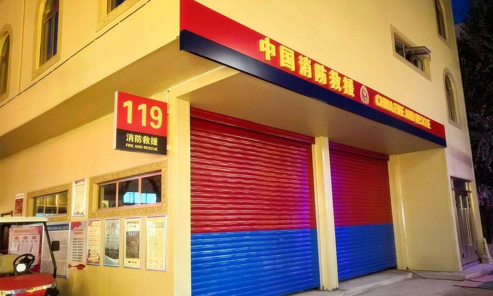 Kashgar Scenic Area Light-Steel Fire Station, Xinjiang 2