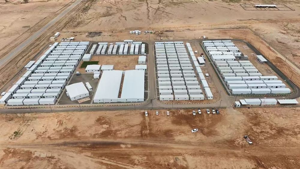 Saudi Arabia PV Power Plant Camp 2