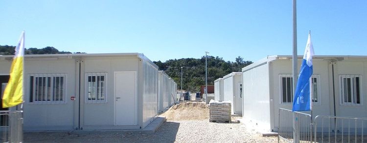 Croatia Pelješac Bridge Construction Camp 5