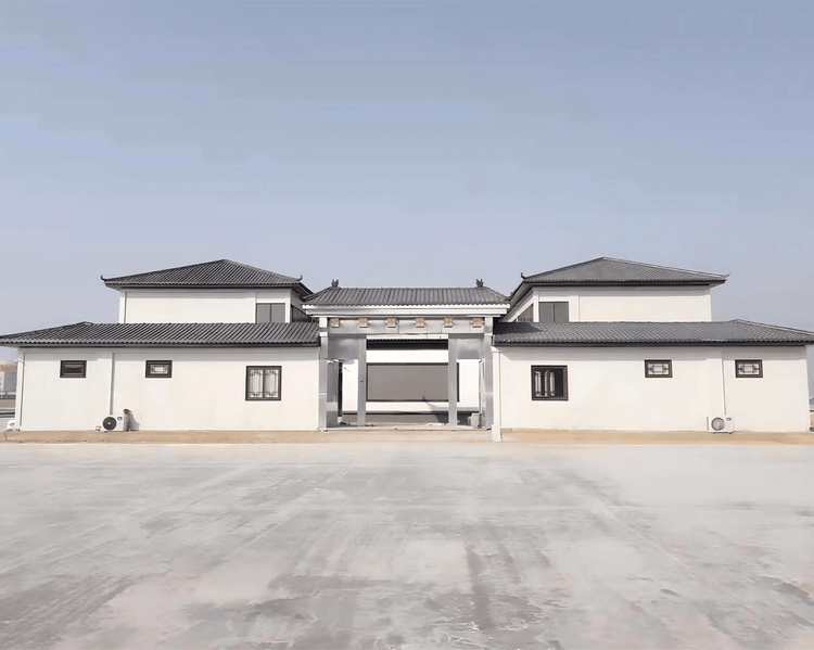 Khu nhà container phong cách tứ hợp viện Thương Châu