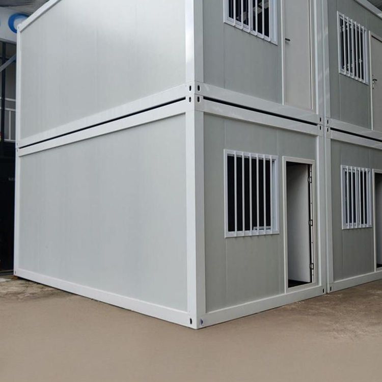Brick-Pattern Mobile Toilet Room