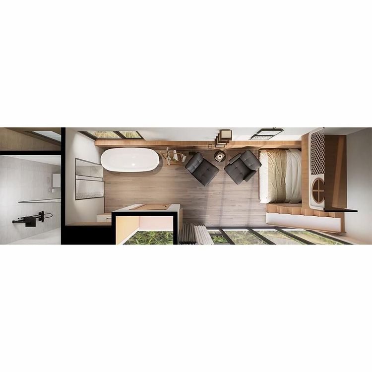 Double-Occupancy Small Mobile Toilet