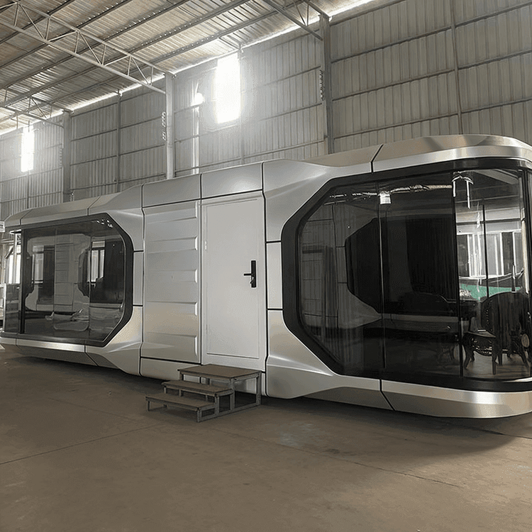 Images of Mobile Toilets in Rural Areas of Dongguan