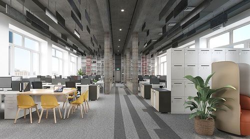 How to Turn an Old Factory into a Trendy Office with Custom Furniture